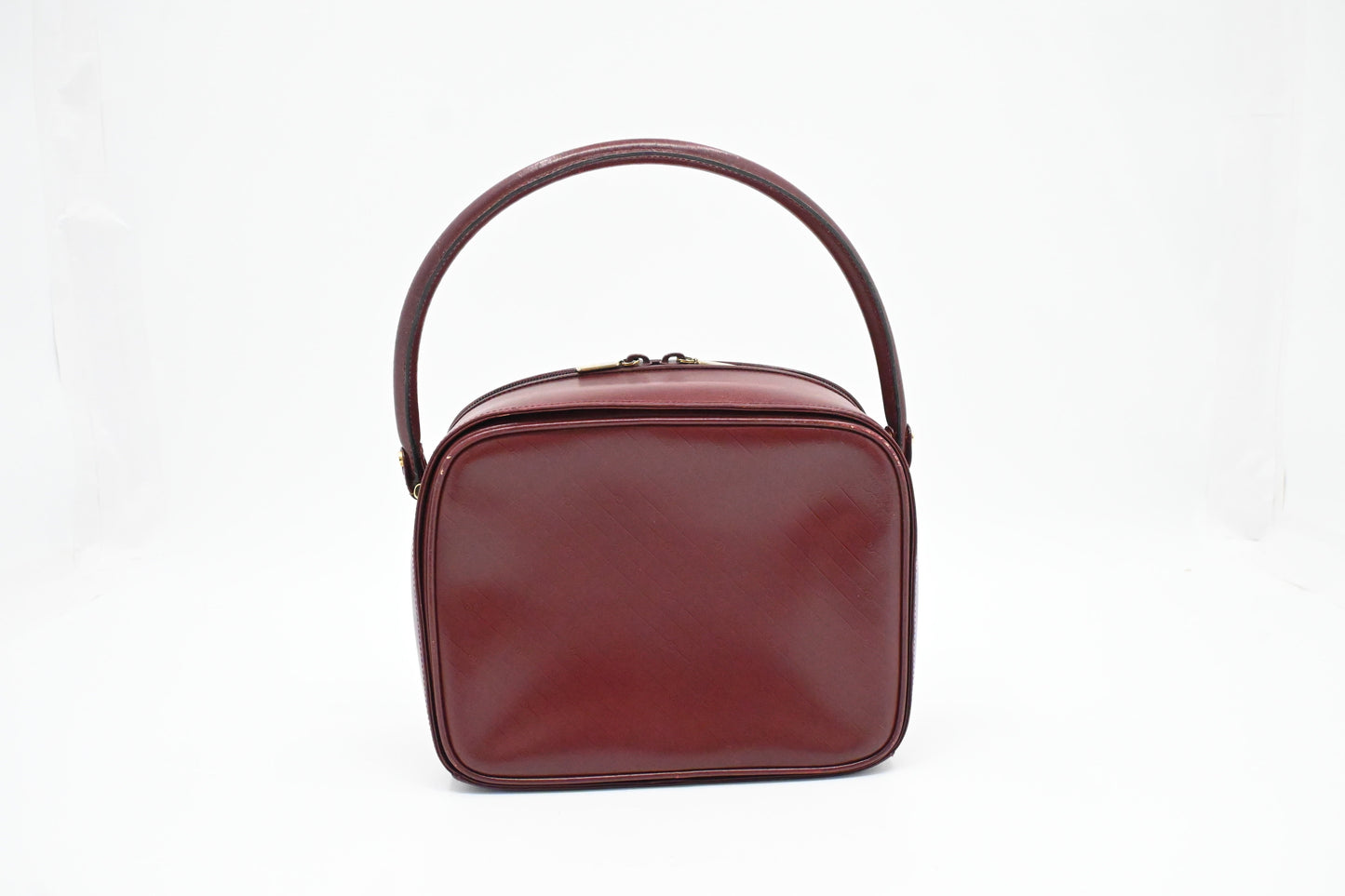 Gucci Burgundy Leather Handbag