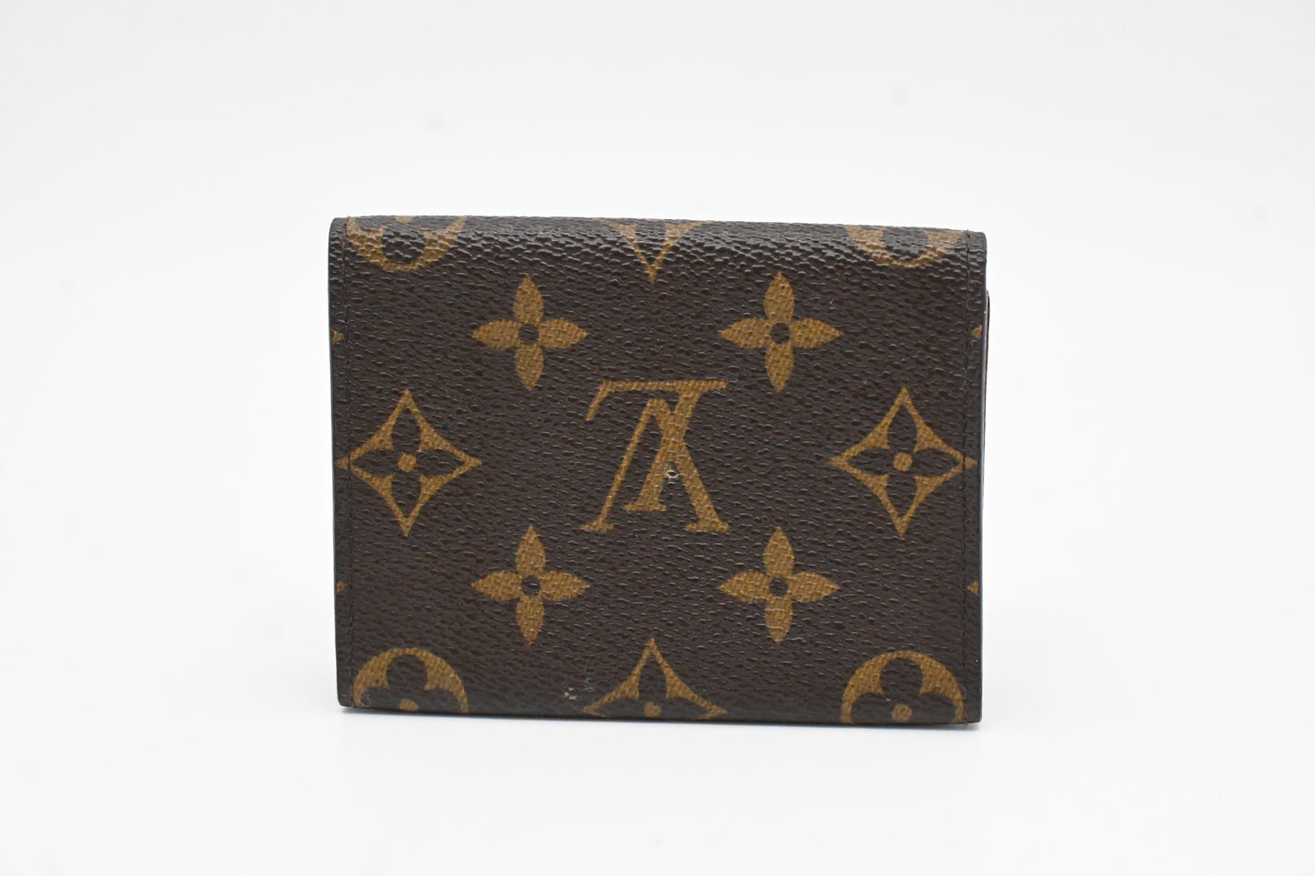 Louis Vuitton Card Monogram Canvas Wallet Case Canvas 8
