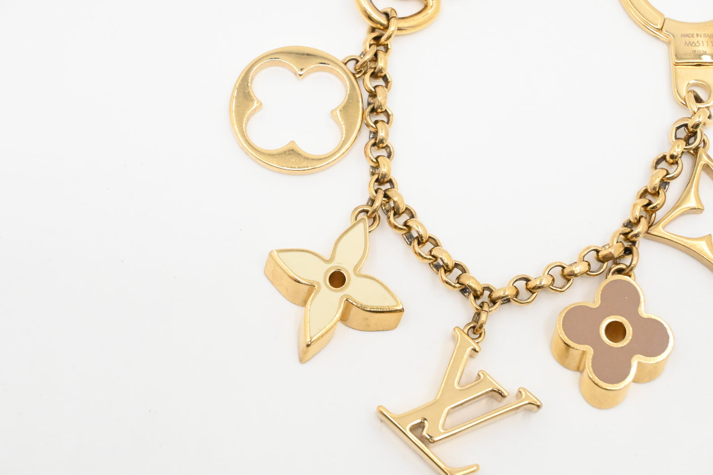 Louis Vuitton Fleur de Charm Monogram Key Chain Charm 1