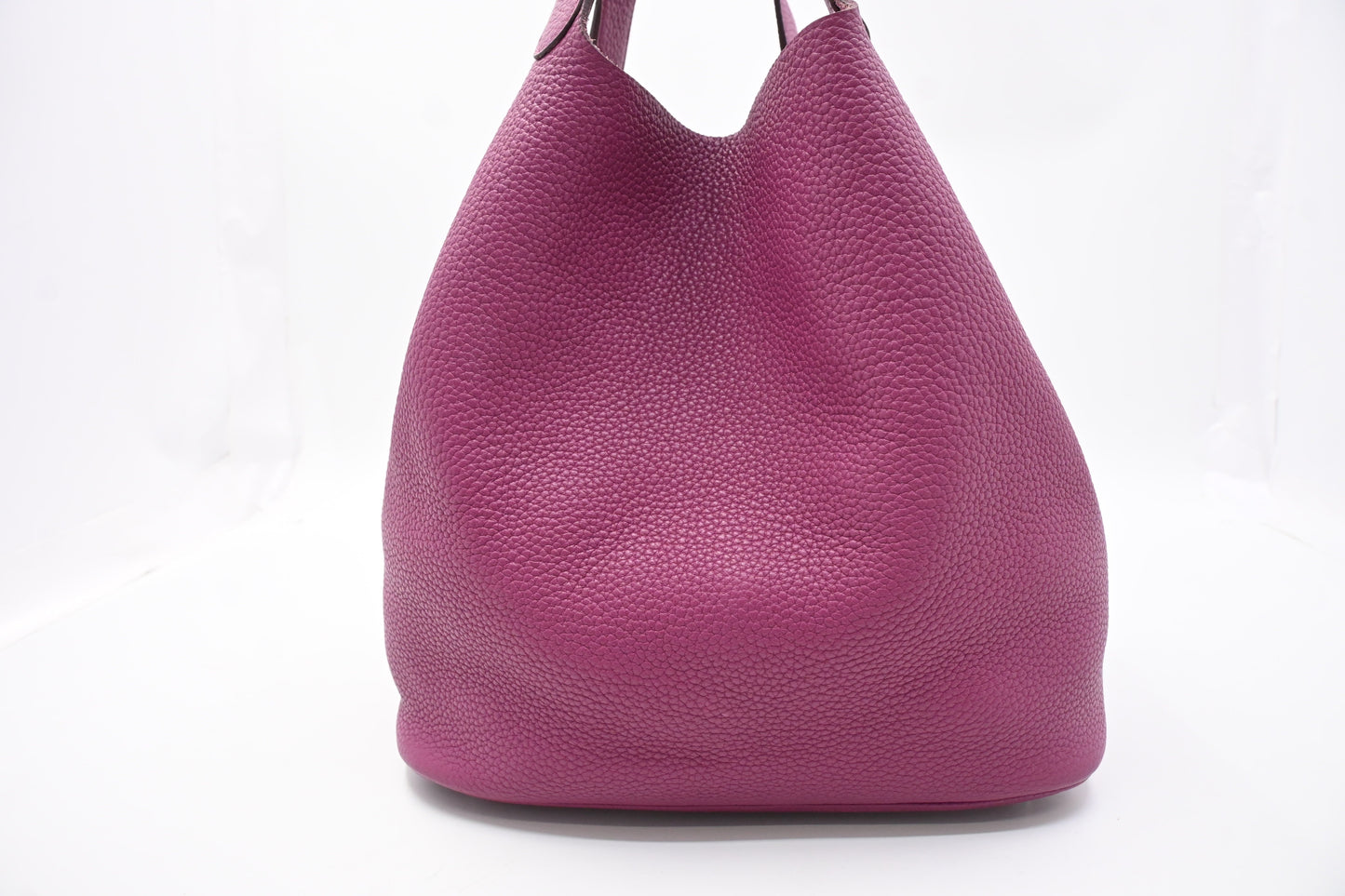 Hermes Picotin Lock In Rose Handbag Leather Travel Bag