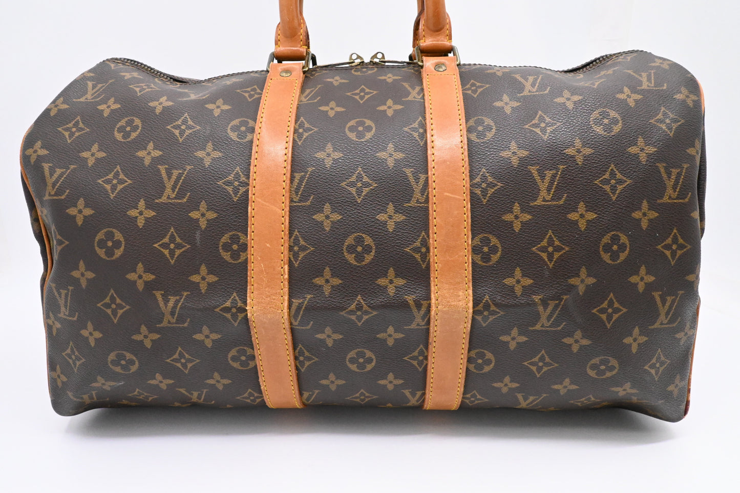 Louis Vuitton Keepall 45 Monogram Canvas Travel Bag Canvas 1