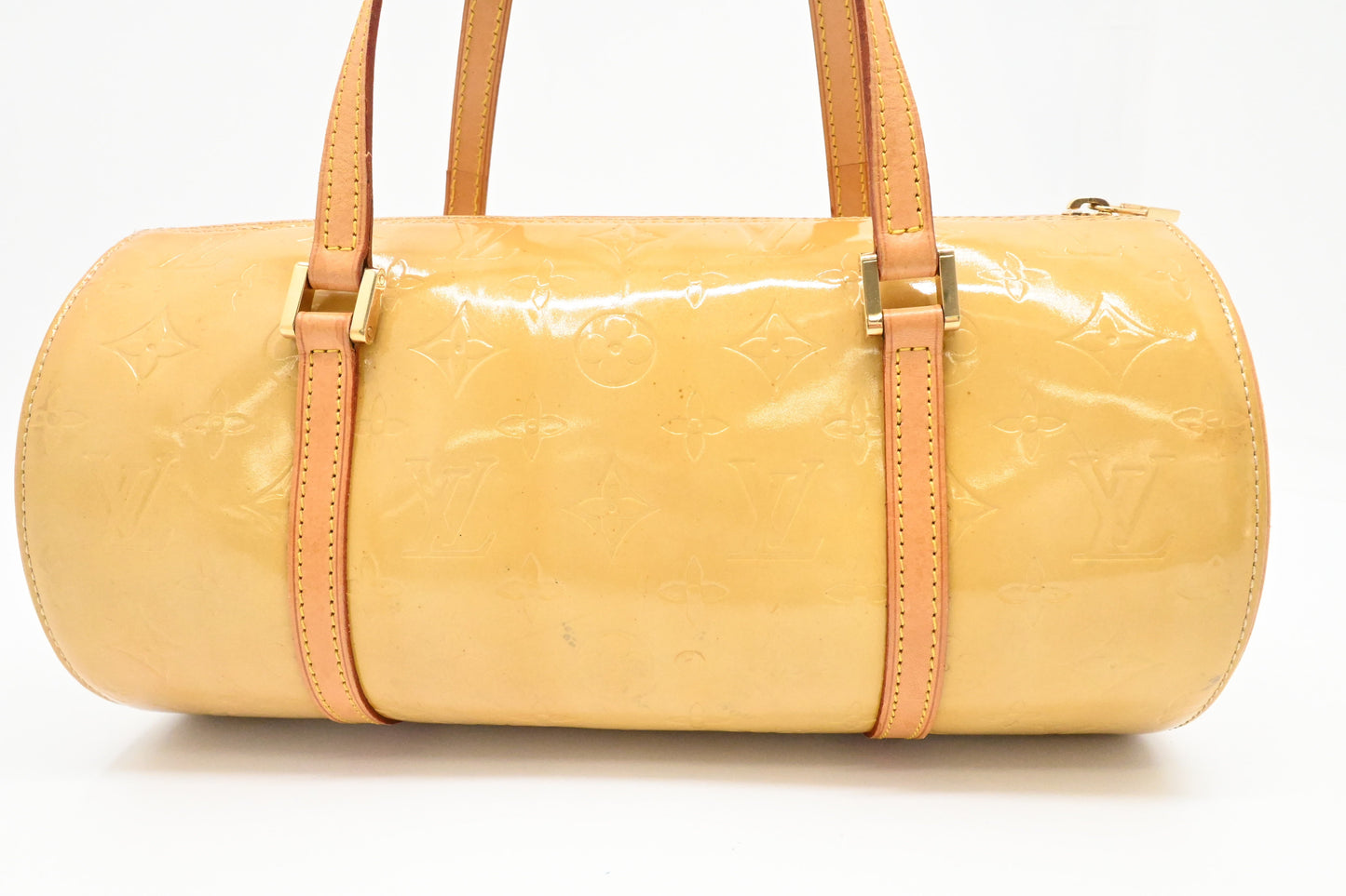 Louis Vuitton Bedford Vernis Leather Yellow Handbag