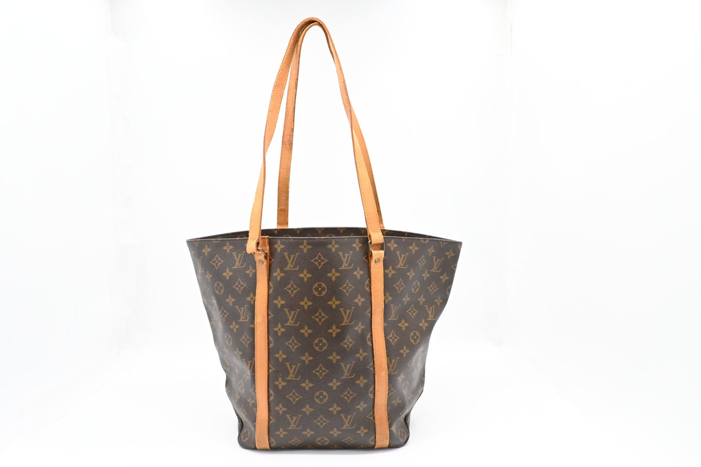 Louis Vuitton Sac Shopping Monogram Canvas Handbag