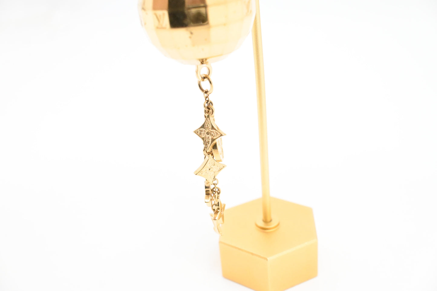 Louis Vuitton Disco Ball Charm Key Chain