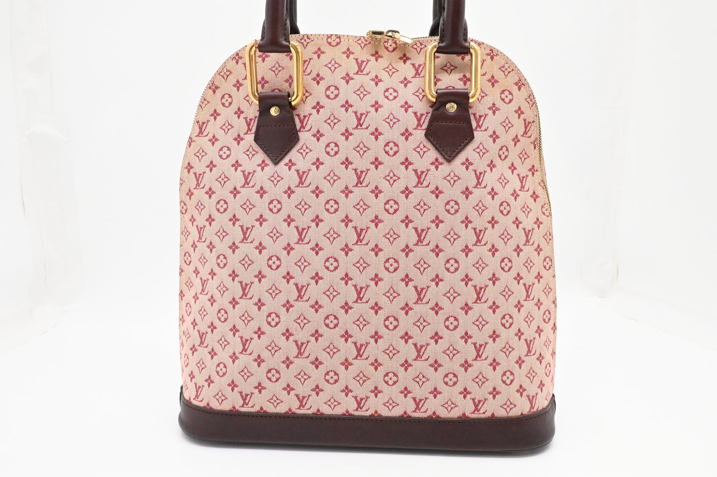 Louis Vuitton Alma Haut Cerise Minilin Canvas Mini Bag