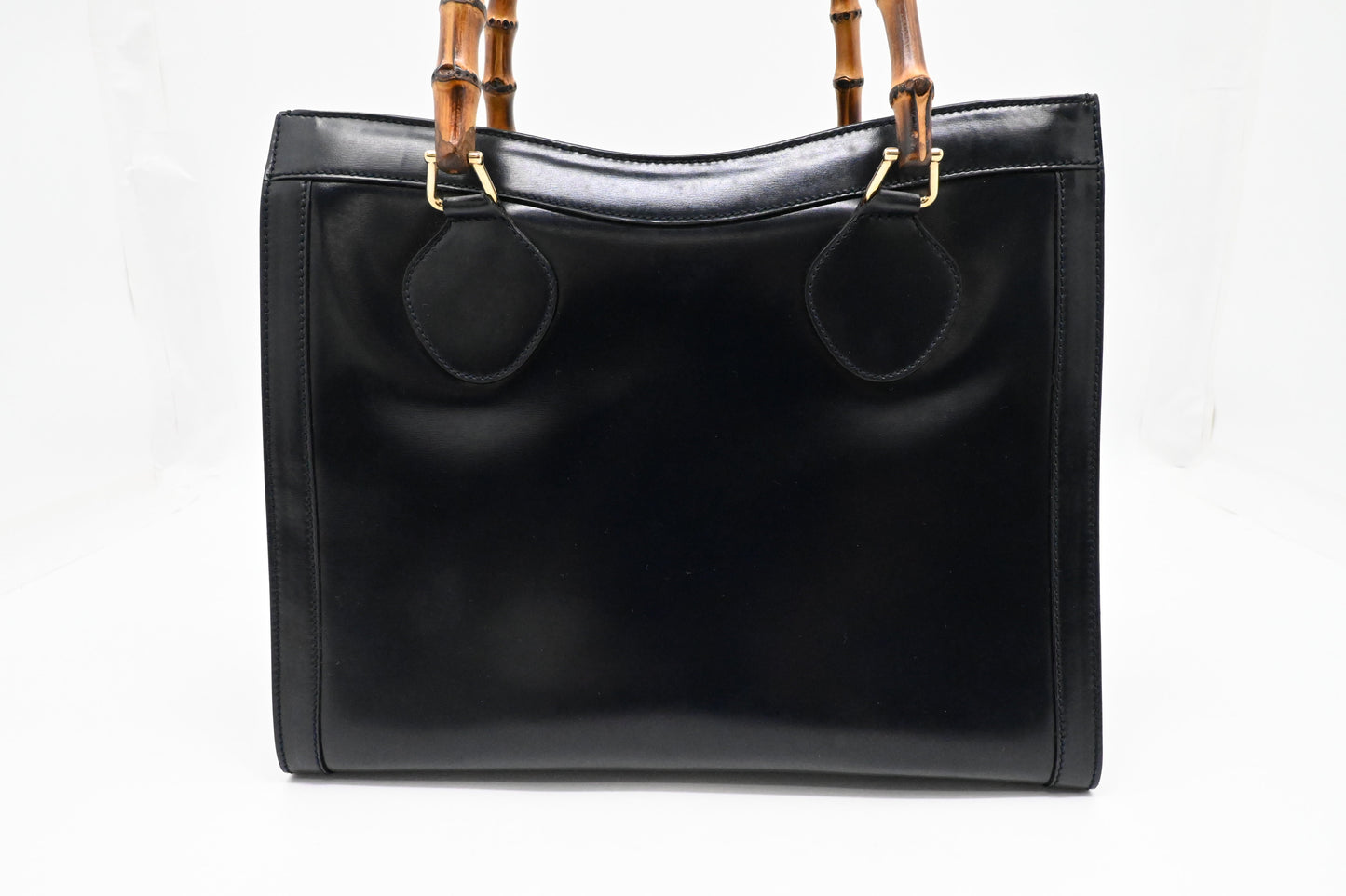 Gucci Diana Dark Leather Blue Medium Handbag