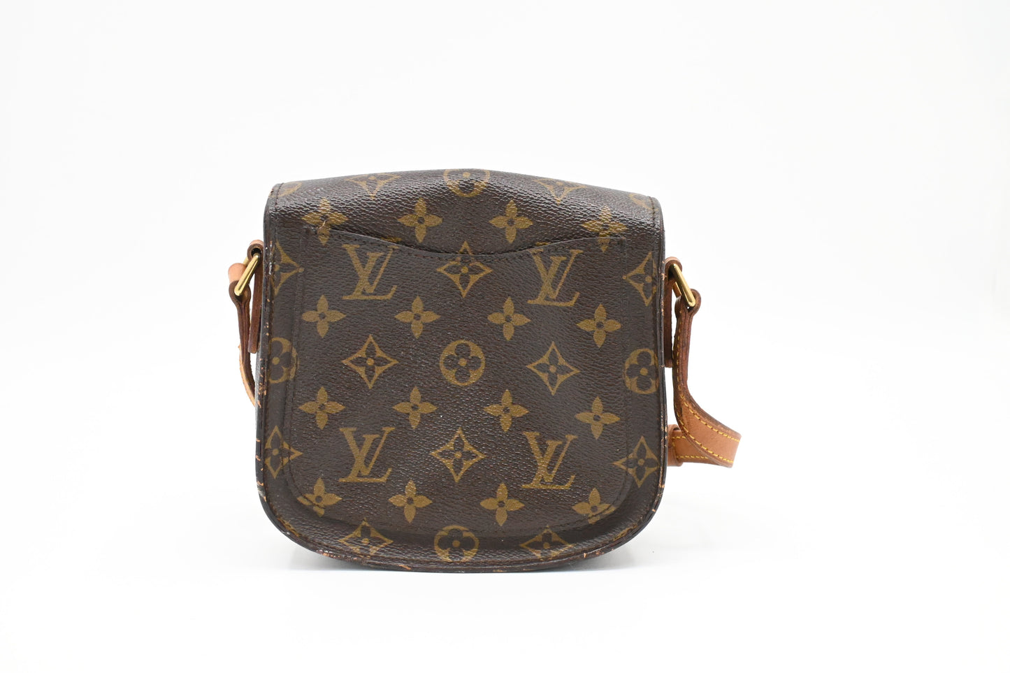 Louis Vuitton Saint Cloud Monogram PM Canvas Handbag Canvas 3