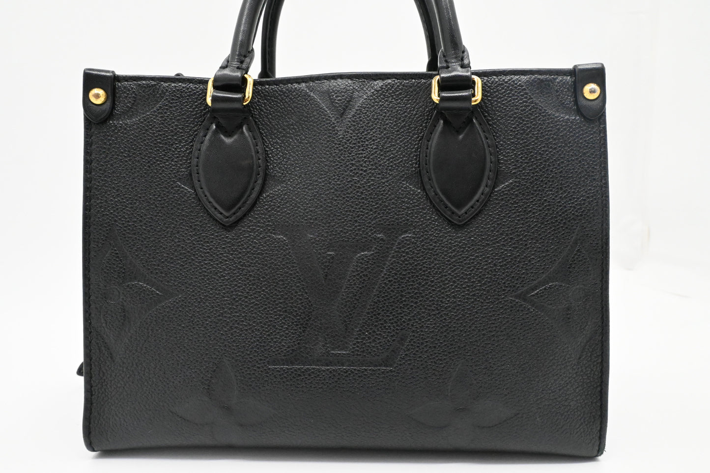 Louis Vuitton OnTheGo PM Empriente Leather Black Handbag