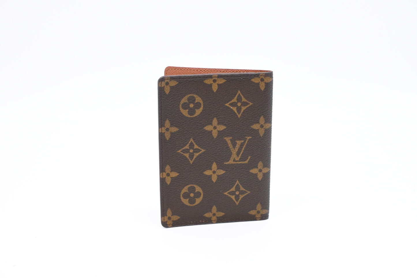 Louis Vuitton Passport Cover Monogram Canvas Wallet Case Canvas 3