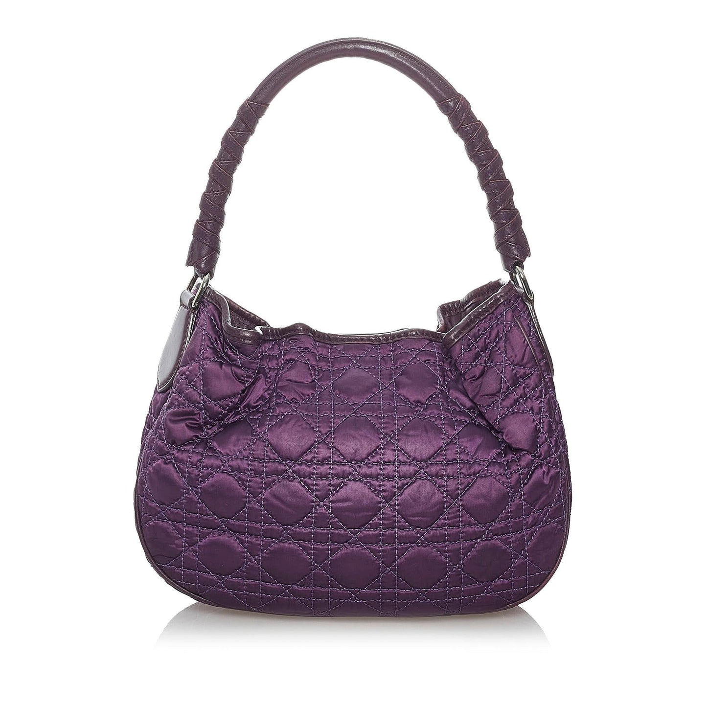Dior Cannage Hobo Bag Shg Nylon Shoulder Bag