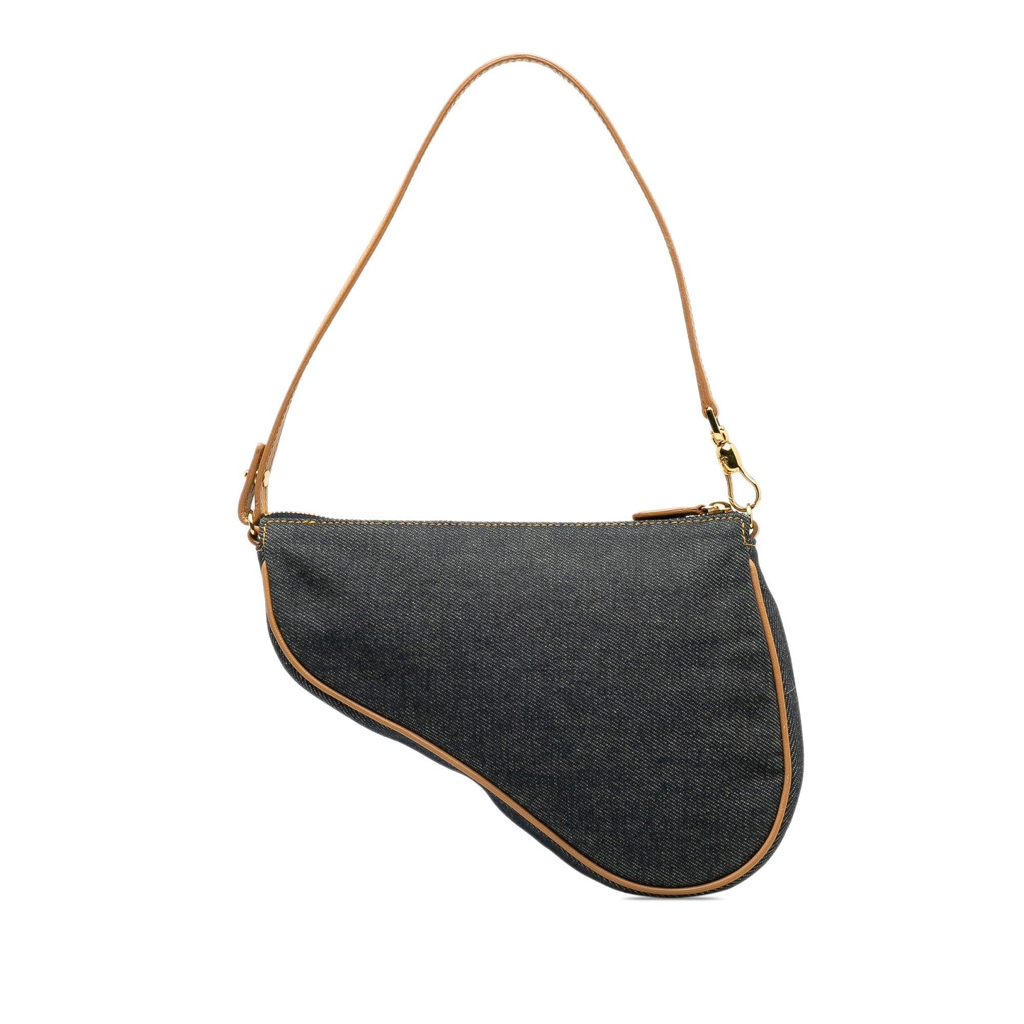 Dior Saddle Pochette Shoulder Bag Denim