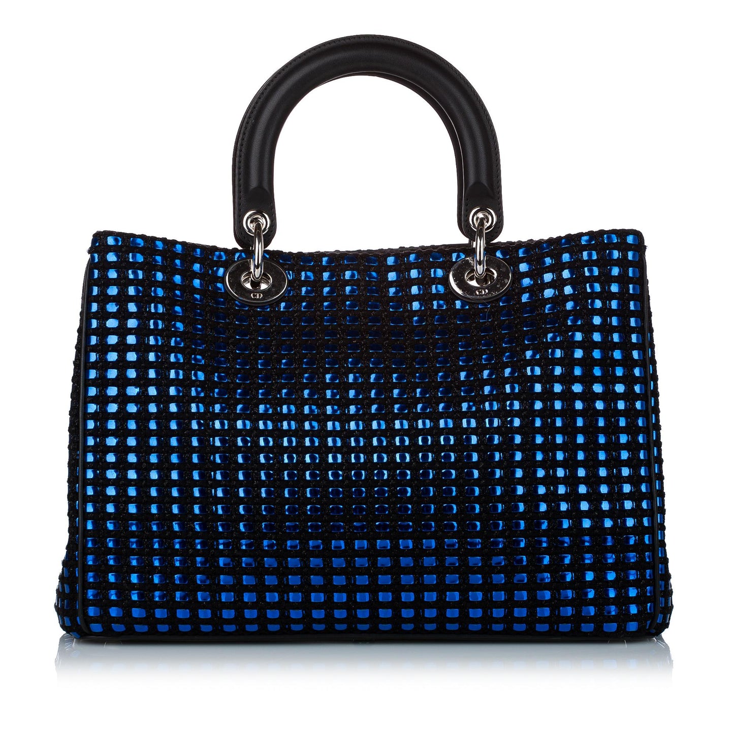 Dior issimo Patchwork Metallic Tweed Satchel Shg Satchel Bag