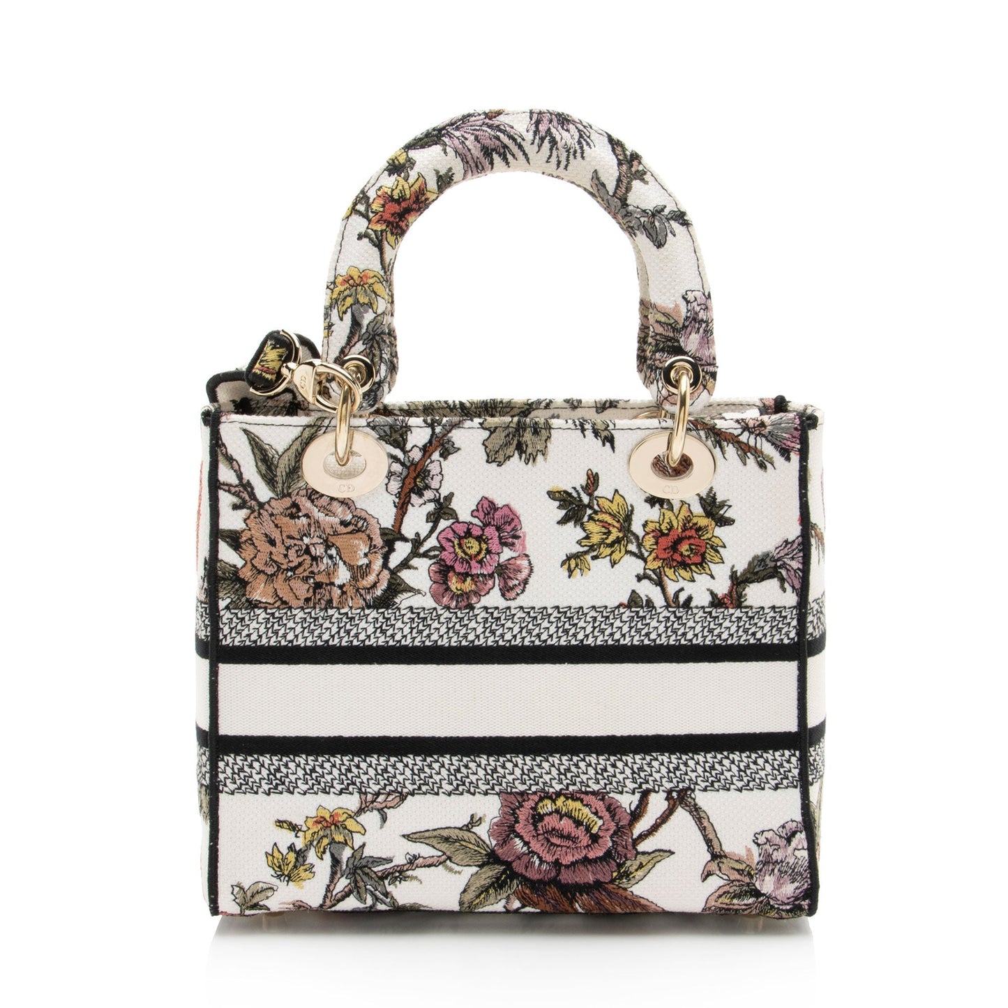 Dior Jardin Botanique Lady Lite Tote Medium Embroidered Tote Bag