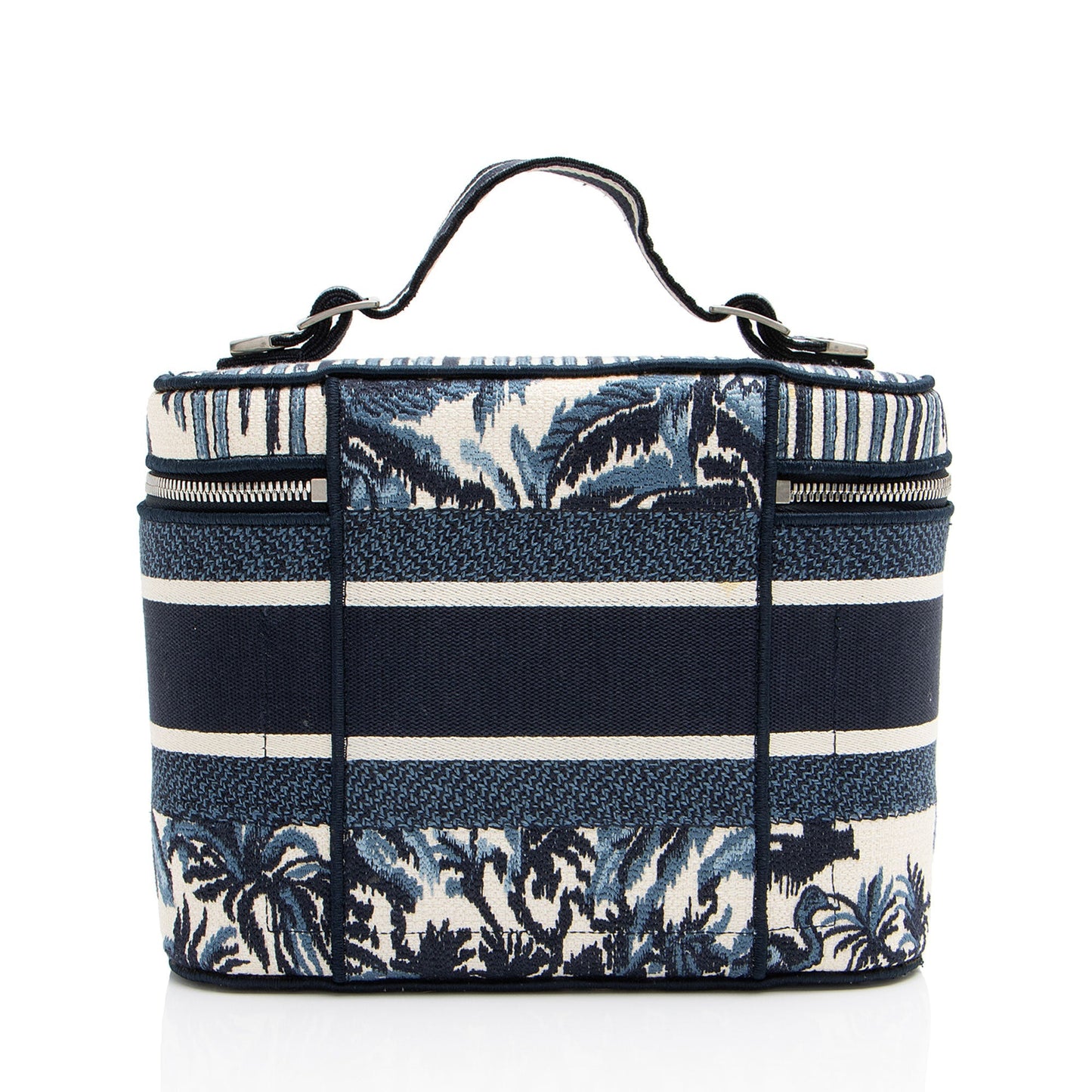 Dior Palms travel Vanity Case Shf Utxjlh Satchel Bag Canvas Embroidered