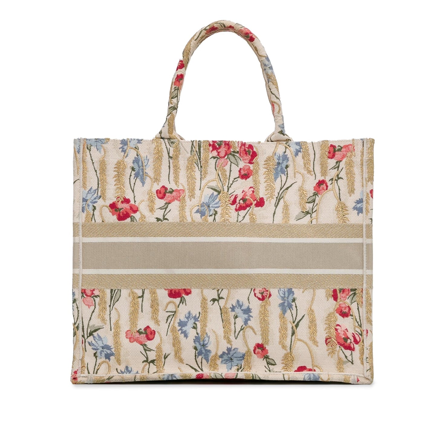 Dior Hibiscus Book Tote Shg Jzd0Di Large Embroidered Tote Bag
