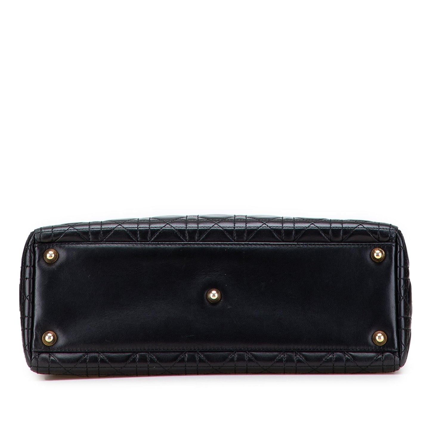 Dior Cannage Lady Satchel Bag Lambskin Large Lady Dior 7