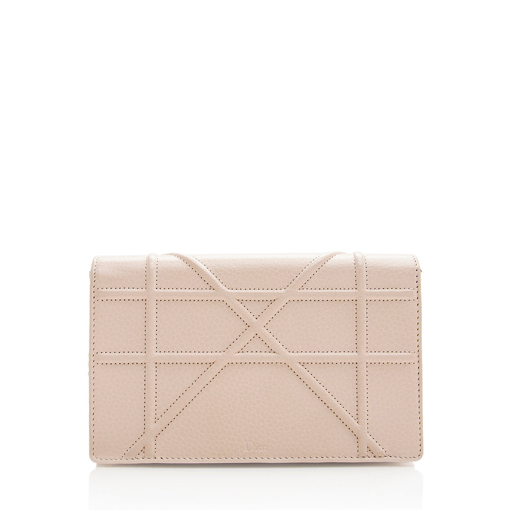 Dior ama Wallet On Bag Shf Leather Chain Crossbody Bag