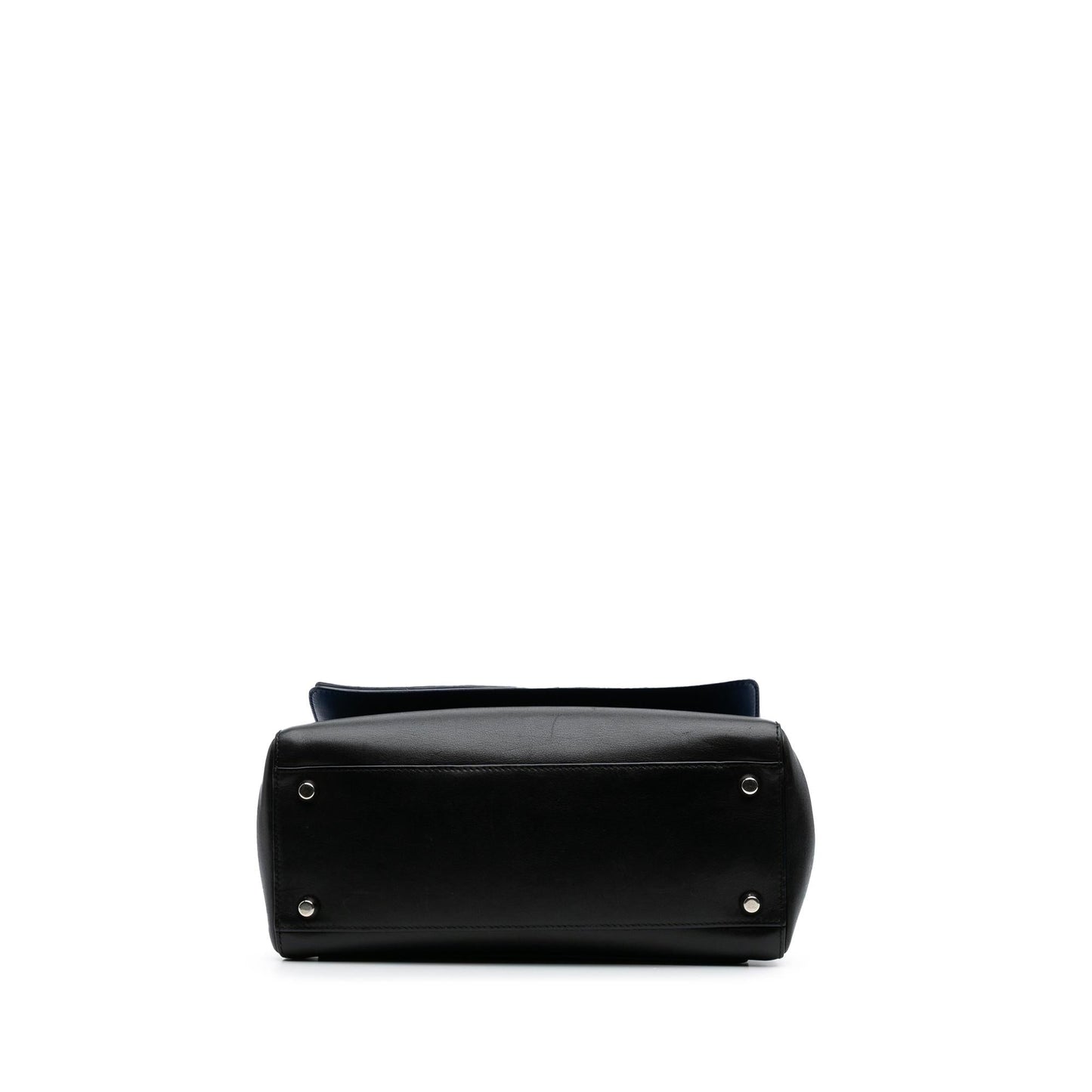 Dior Calfskin Be Double Shoulder Bag Medium Flap