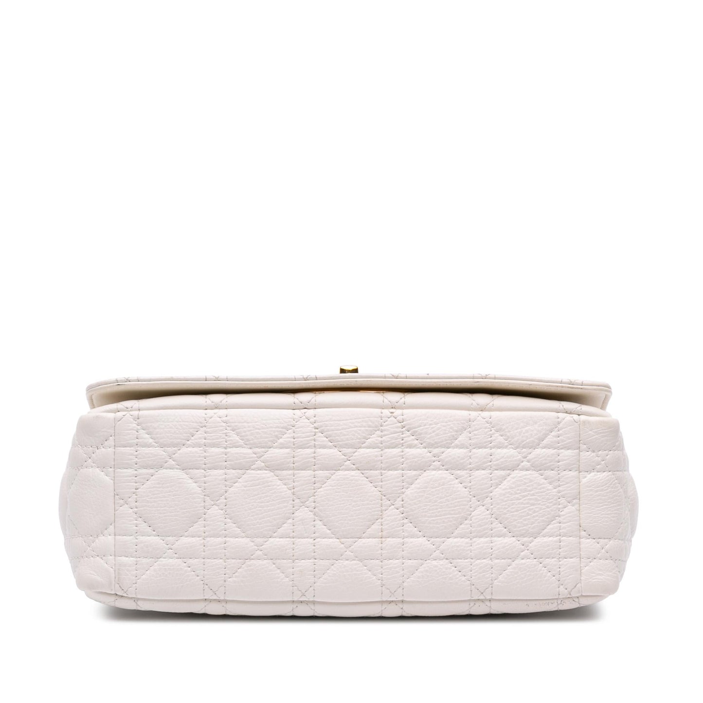 Dior Calfskin Cannage Supple Caro Bag Medium Crossbody Bag