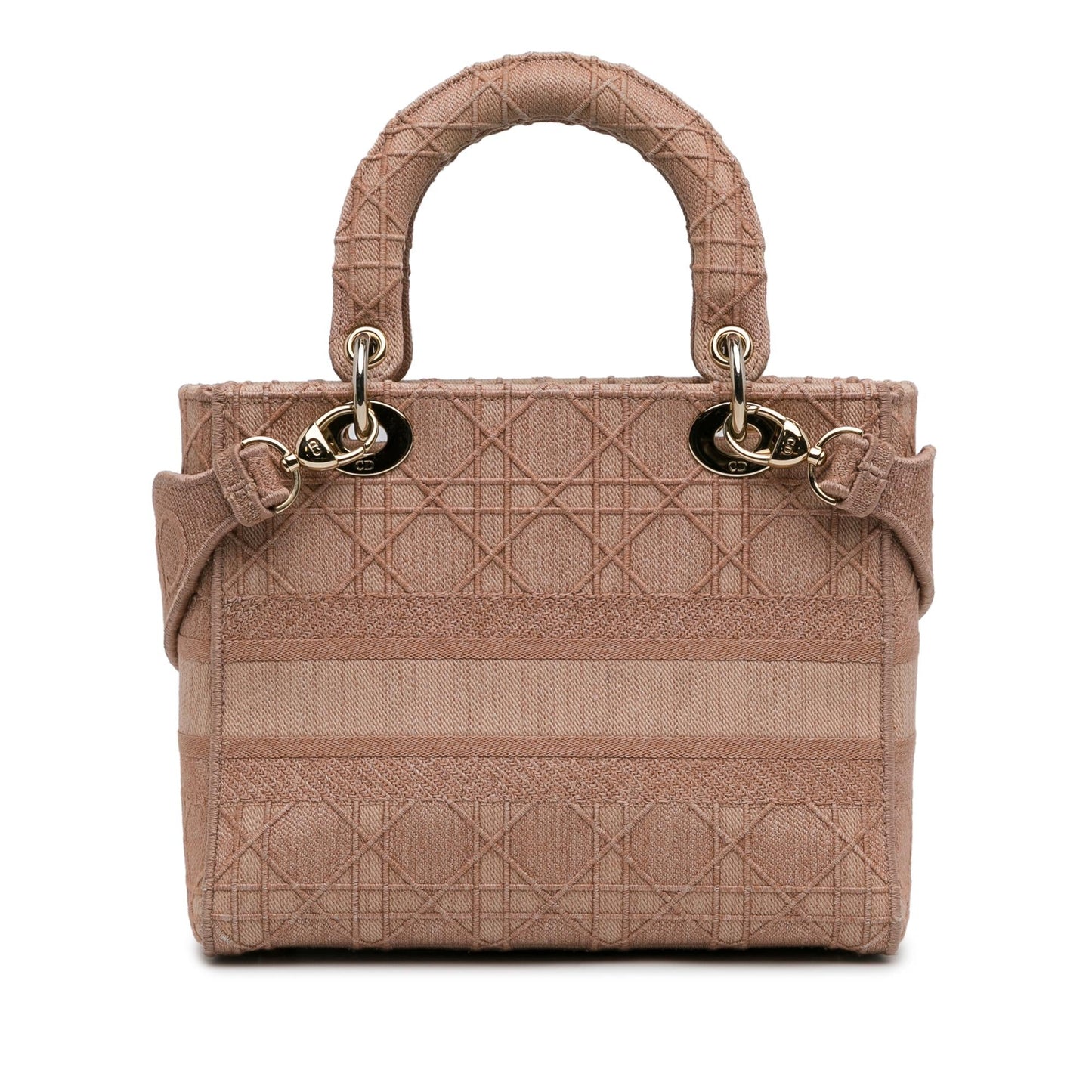 Dior Cannage Lady Lite Shg Eoaexb Satchel Bag Medium