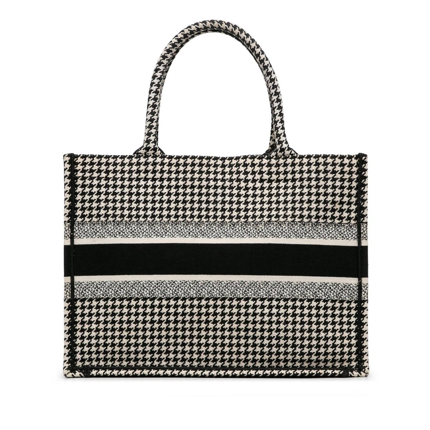 Dior Houndstooth Book Tote Medium Tote Bag Book Tote 2