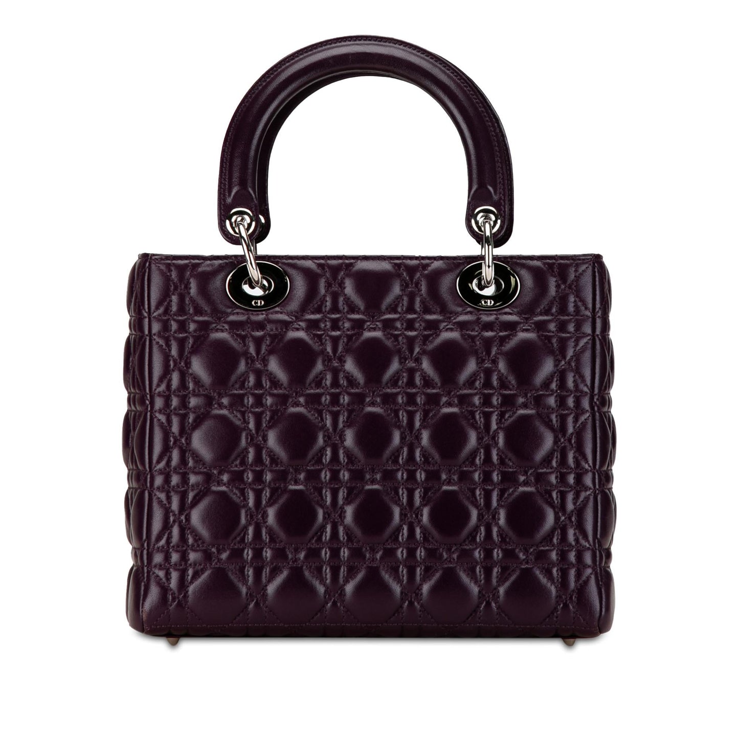 Dior Cannage Lady Shg Xhjvcg Satchel Bag Lambskin Medium