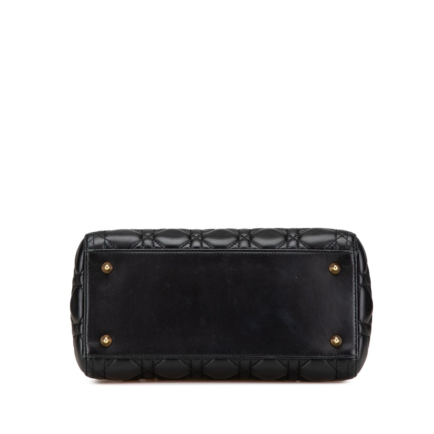 Dior Cannage Lady Satchel Bag Lambskin Medium Lady Dior 1