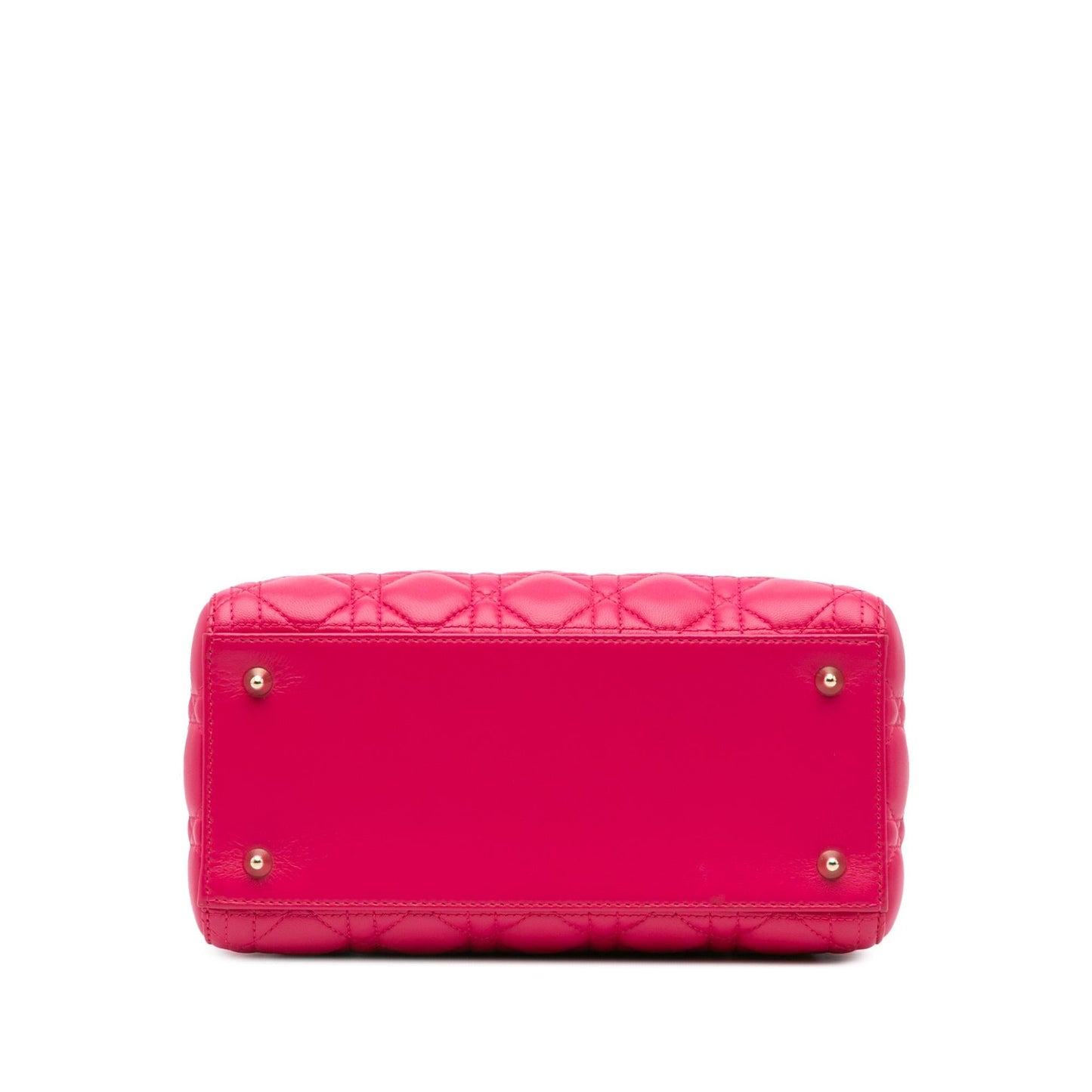 Dior Cannage Lady Satchel Bag Lambskin Medium Lady Dior 2