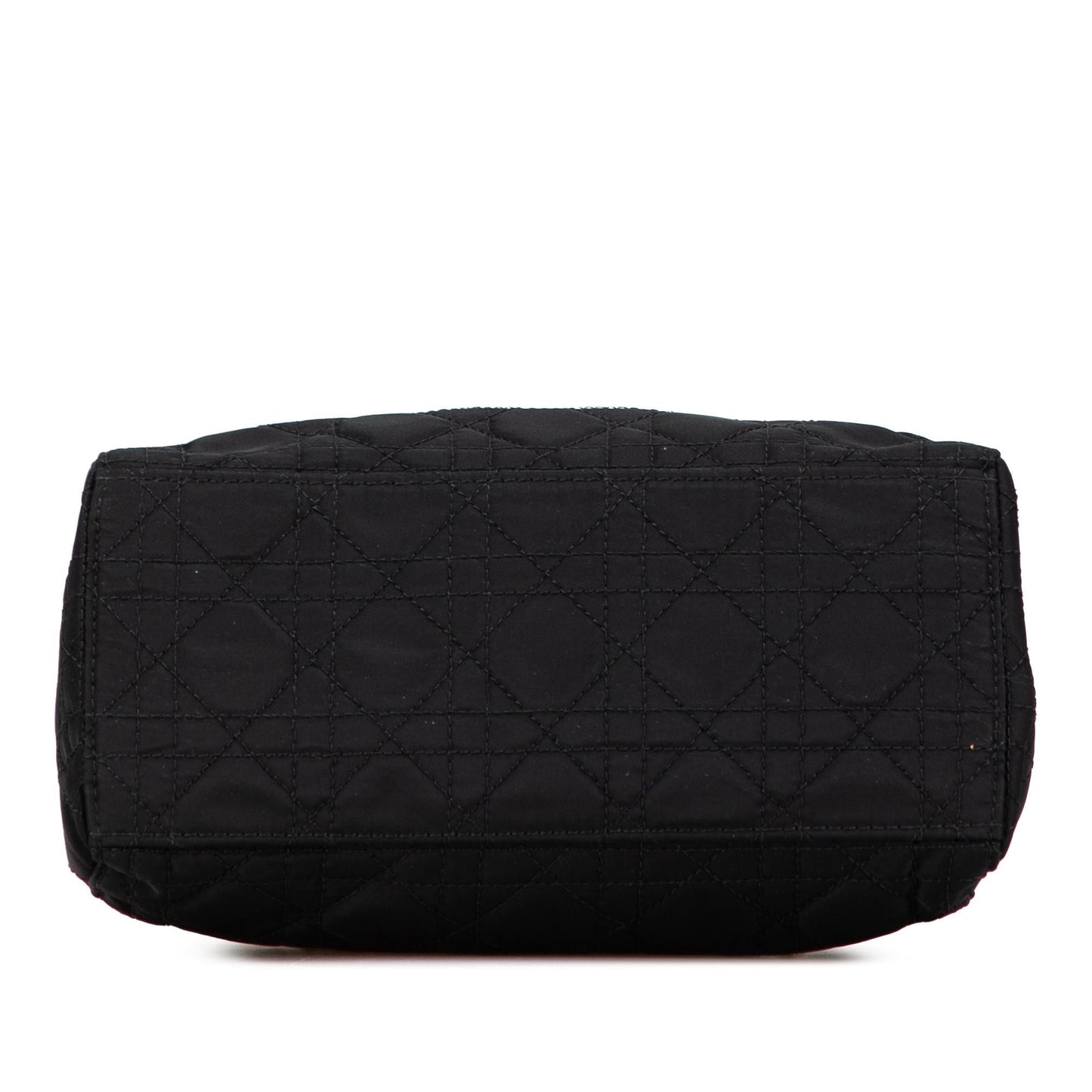 Dior Cannage Lady Satchel Bag Nylon Medium