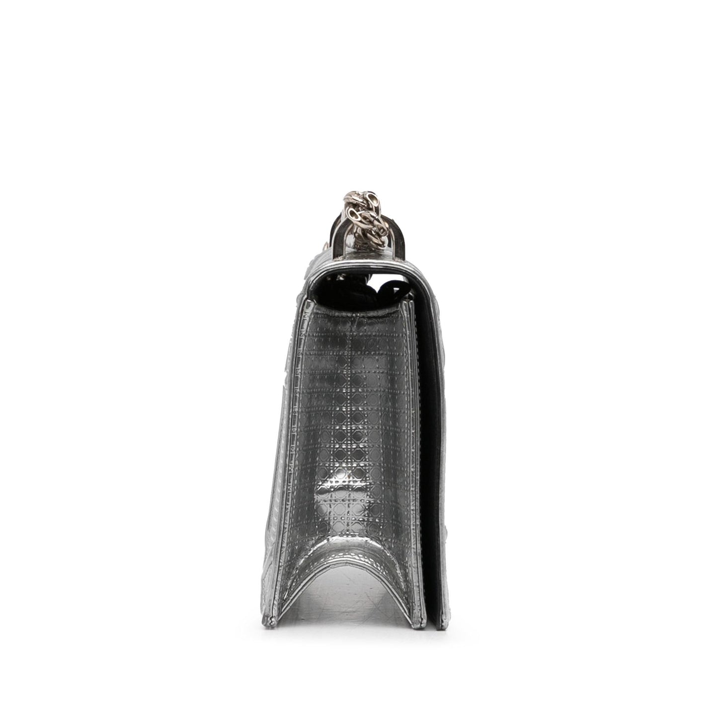 Dior Microcannage ama Shg Ybosaf Crossbody Bag Patent Medium