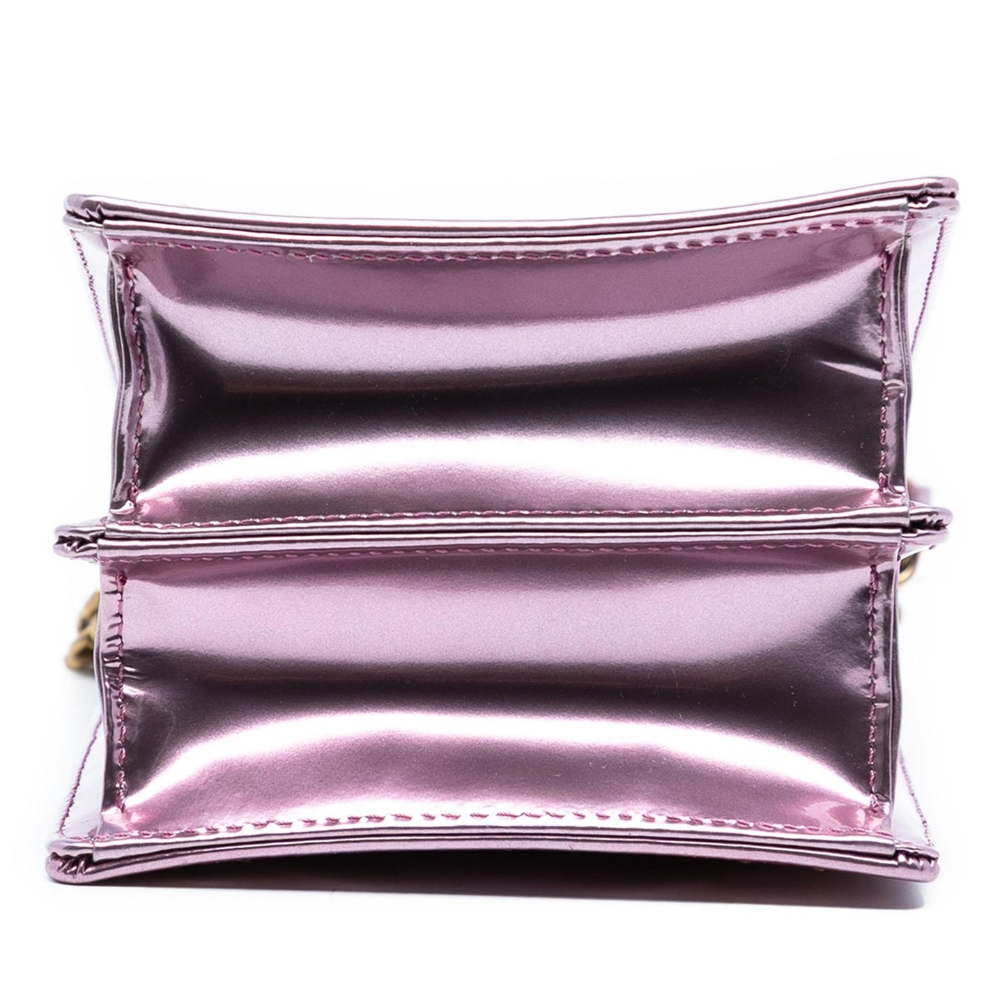Dior Metallic Studded Calfskin Vertical ama Crossbody Bag Vertical Diorama 3