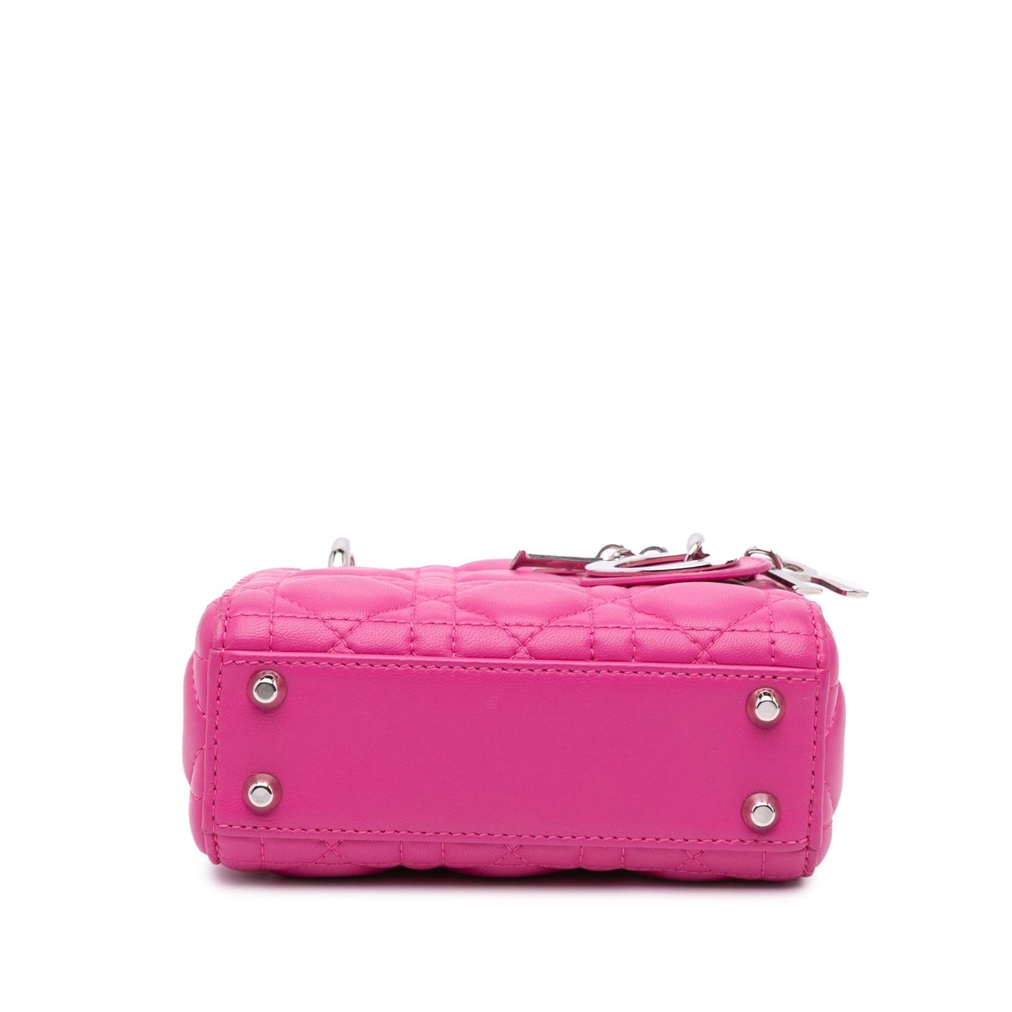 Dior Cannage Lady Satchel Bag Lambskin Micro Lady Dior 1