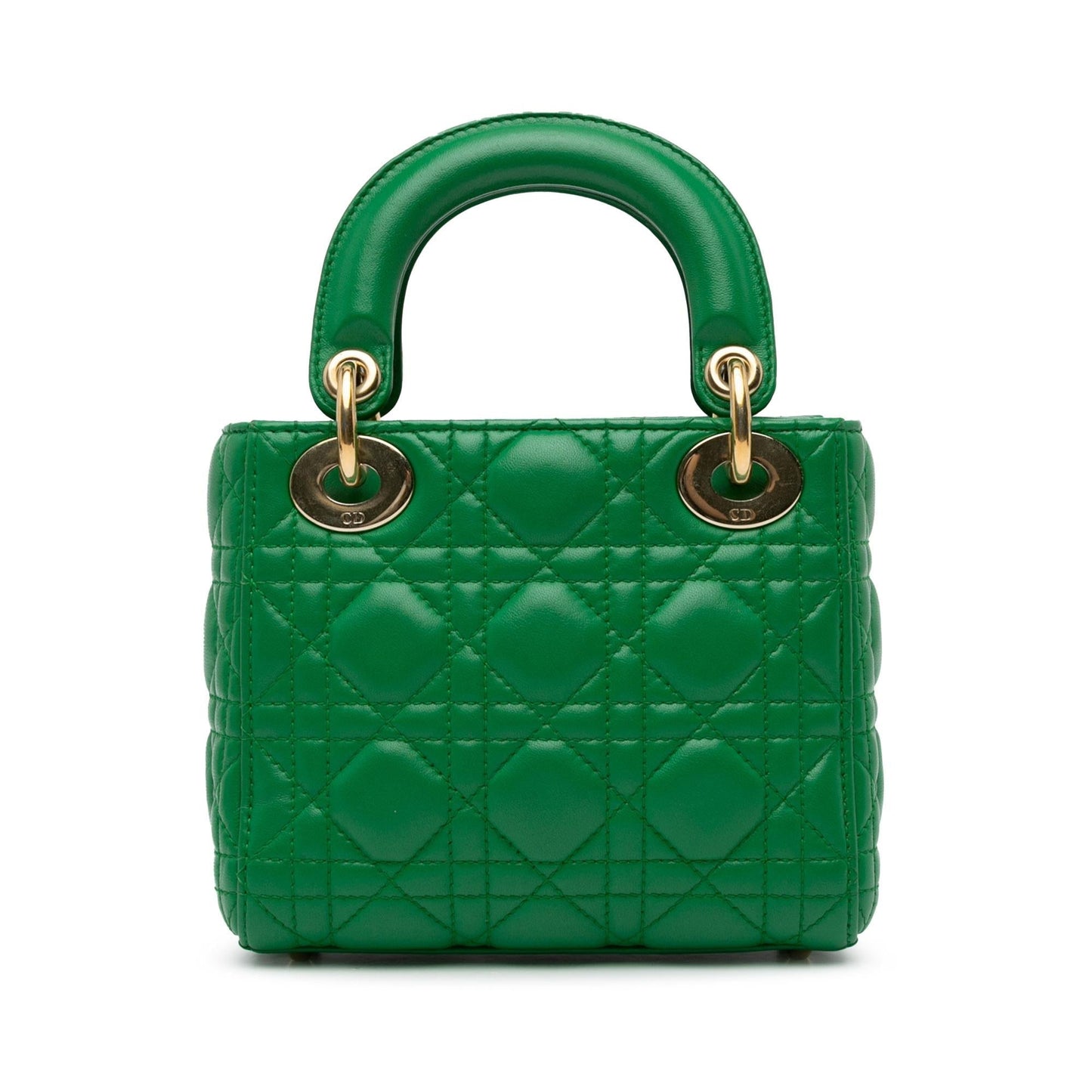 Dior Cannage Lady Shg Lllqu0 Satchel Bag Lambskin Mini