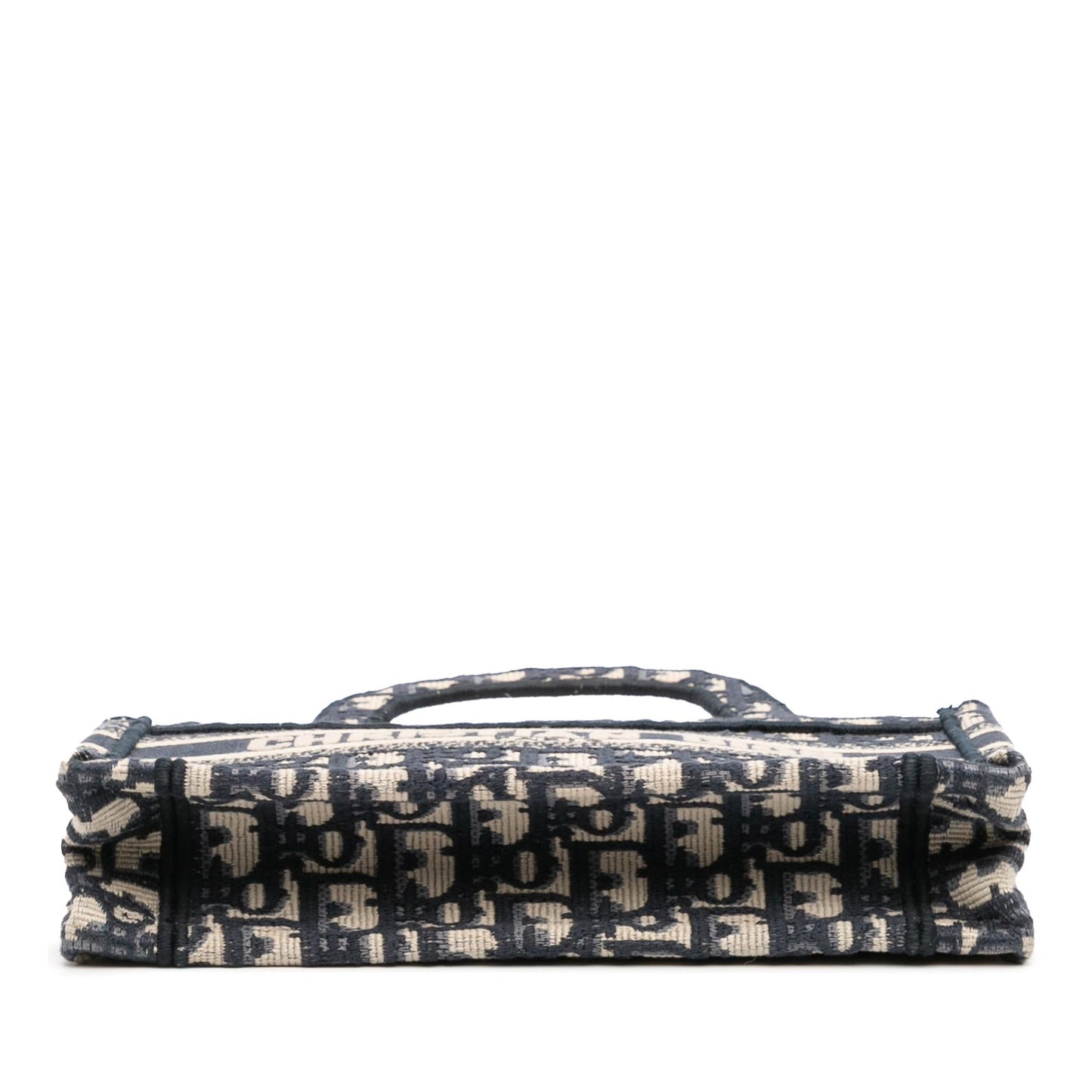 Dior Oblique Book Tote Canvas Mini Tote Bag