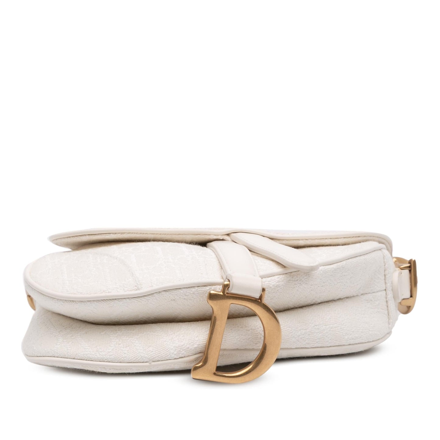 Dior Oblique Saddle Bag Canvas Mini Satchel Bag Saddle Bag 12