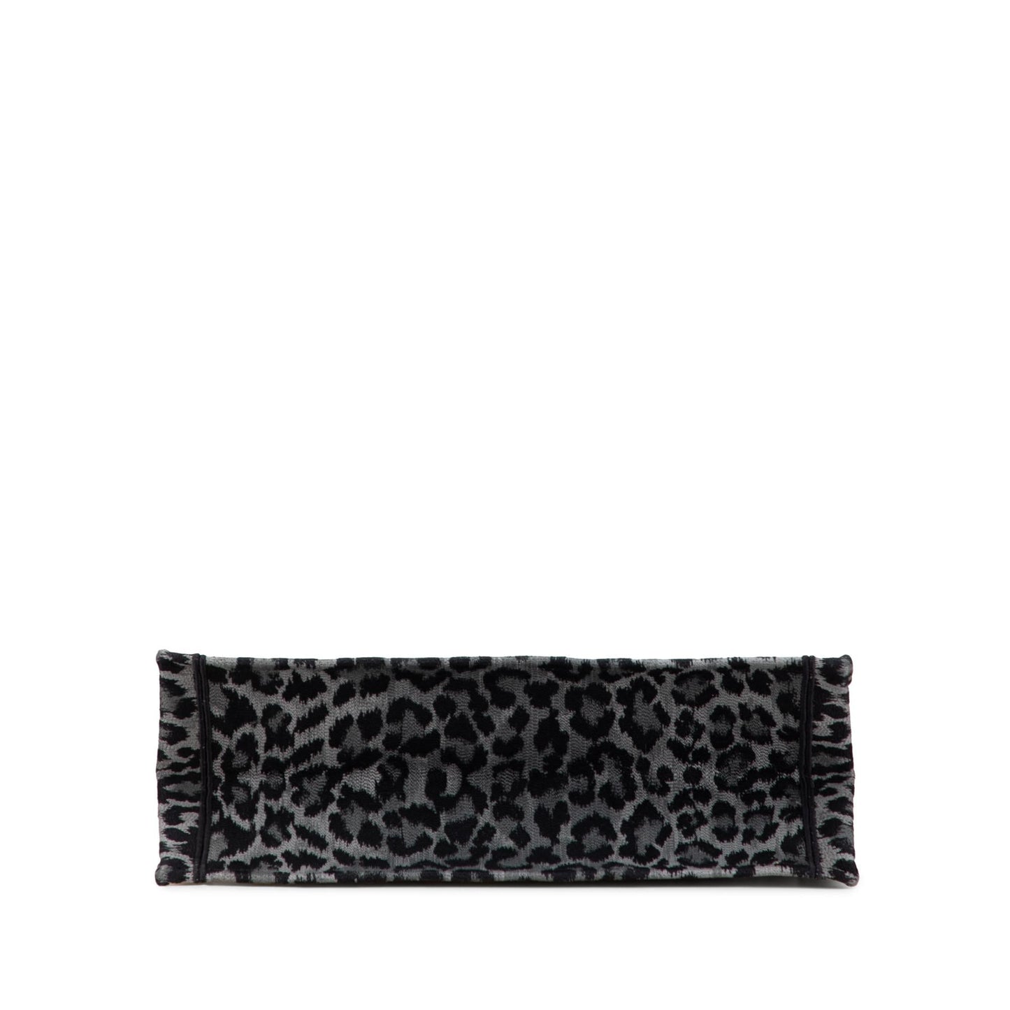 Dior Mizza Leopard Book Tote Canvas Large Embroidered Tote Bag