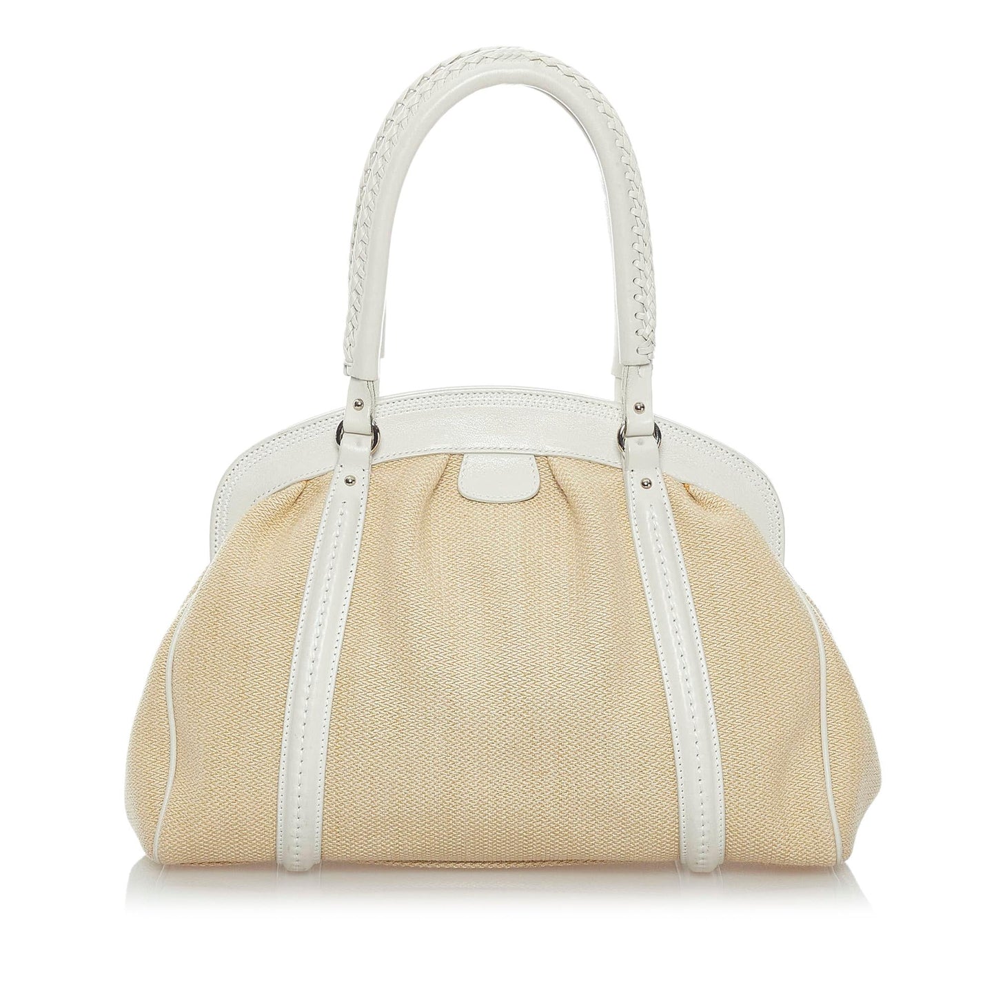 Dior My Frame Handbag Shg Raffia Satchel Bag