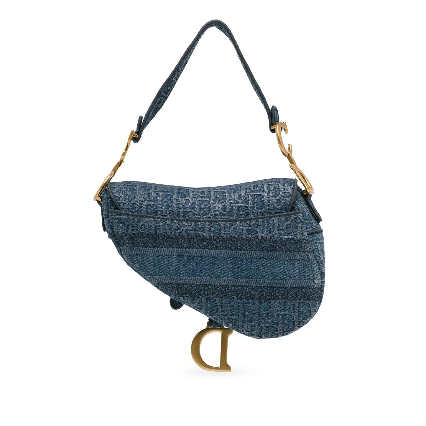 Dior Oblique Saddle Bag Shg 2Rs5Tk Denim Shoulder Bag