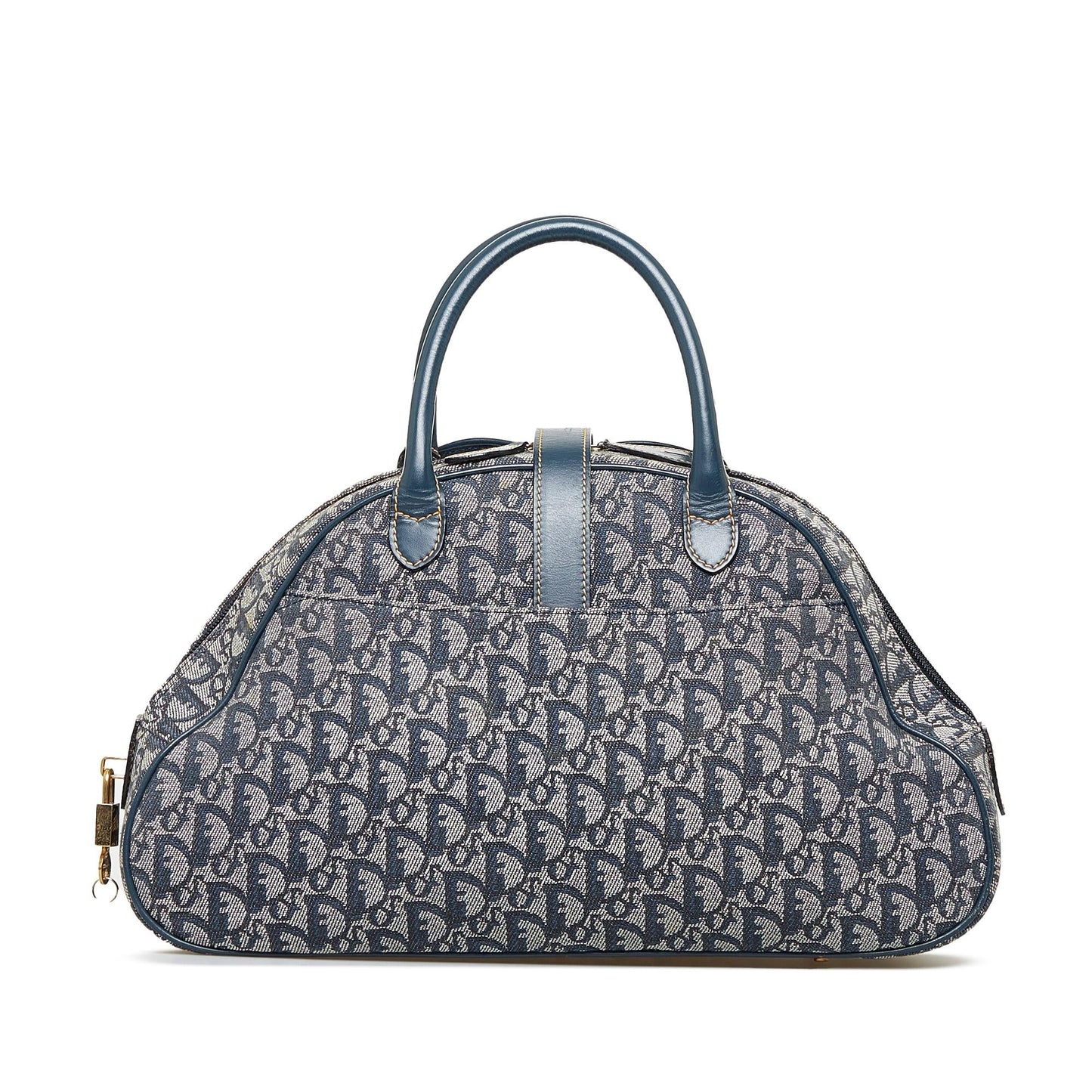 Dior Oblique Double Saddle Bowler Shg Satchel Bag