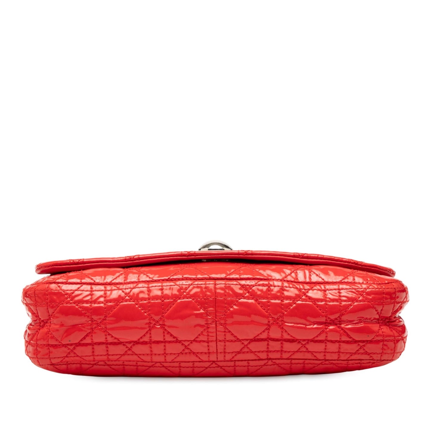 Dior Cannage Rendezvous Shoulder Bag Patent Shoulder Bag 1