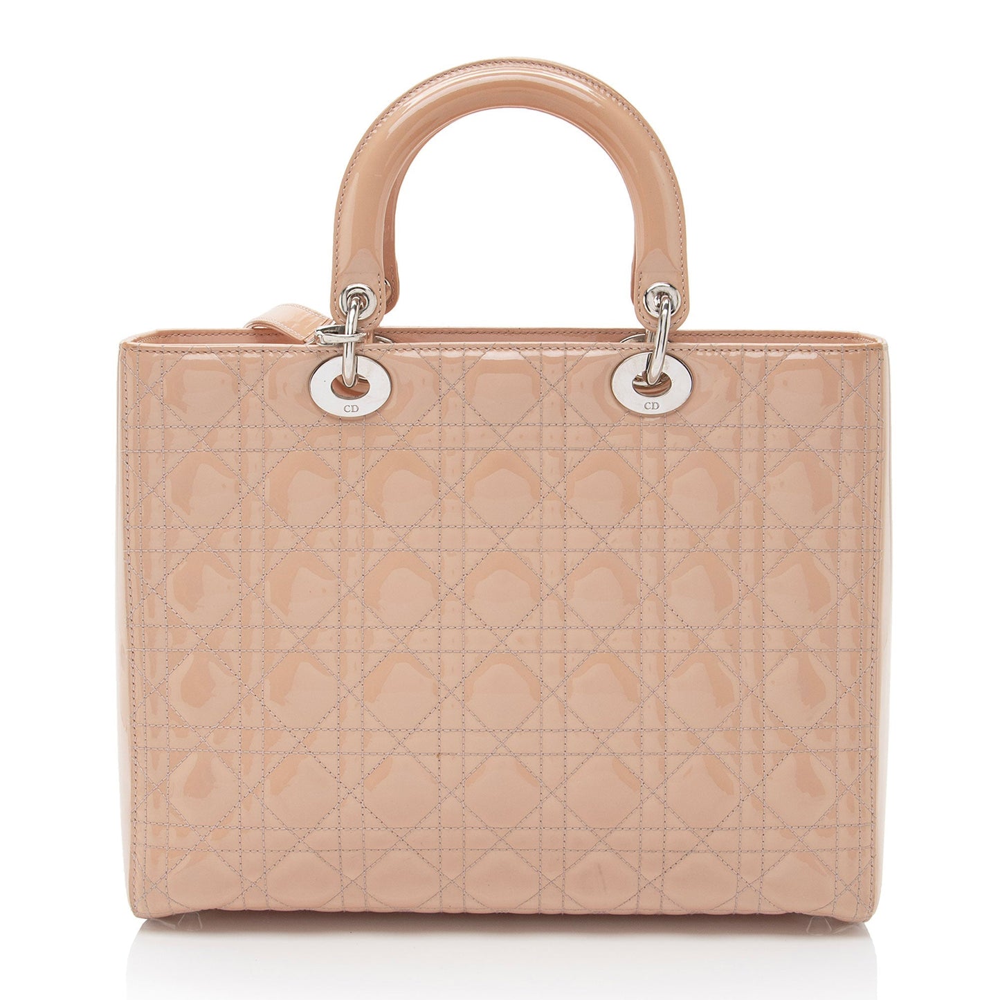 Dior Lady Tote Shf Of5D9T Leather Patent Large Tote Bag