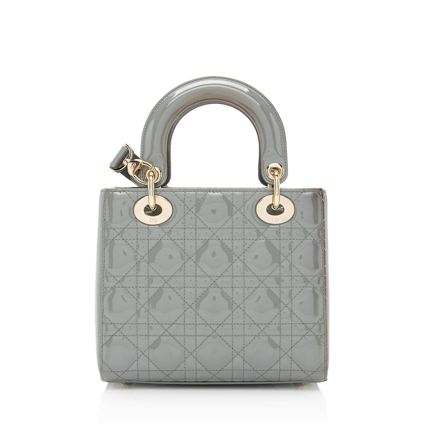 Dior Lady Tote Shf Frtmgi Leather Patent Small Tote Bag