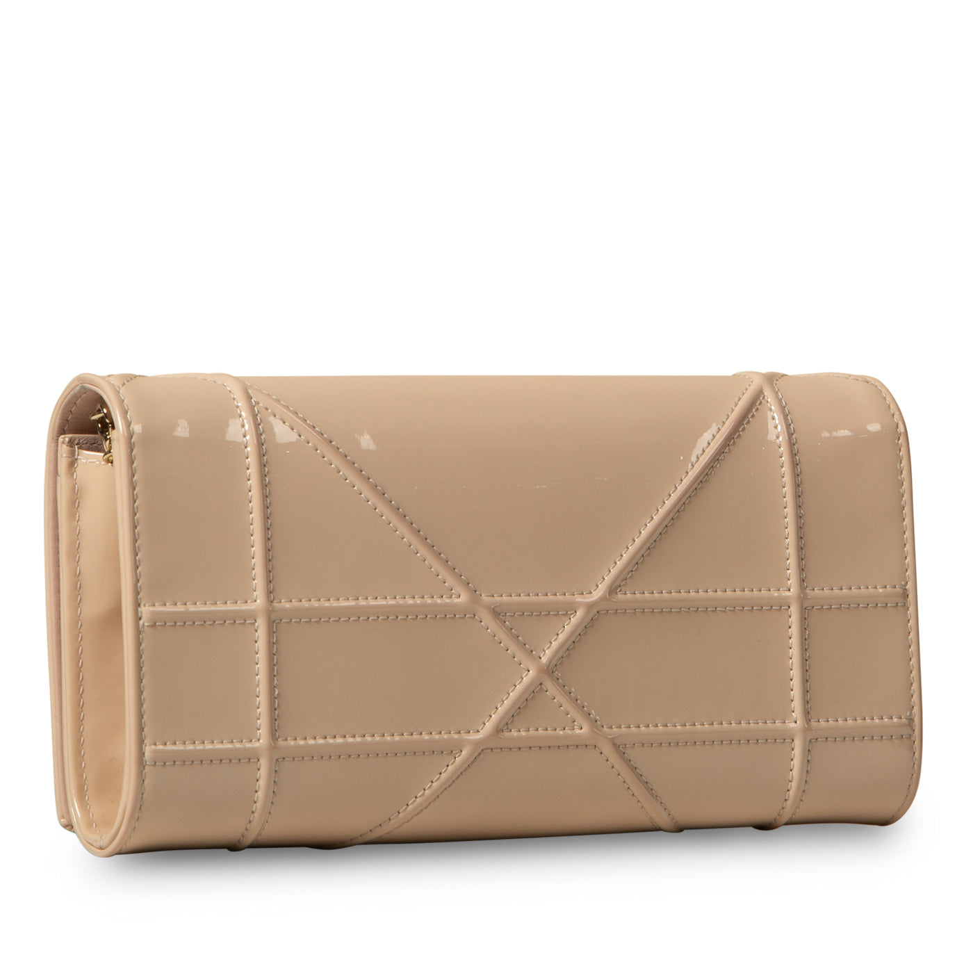 Dior Christian ama Clutch Patent Clutch Bag