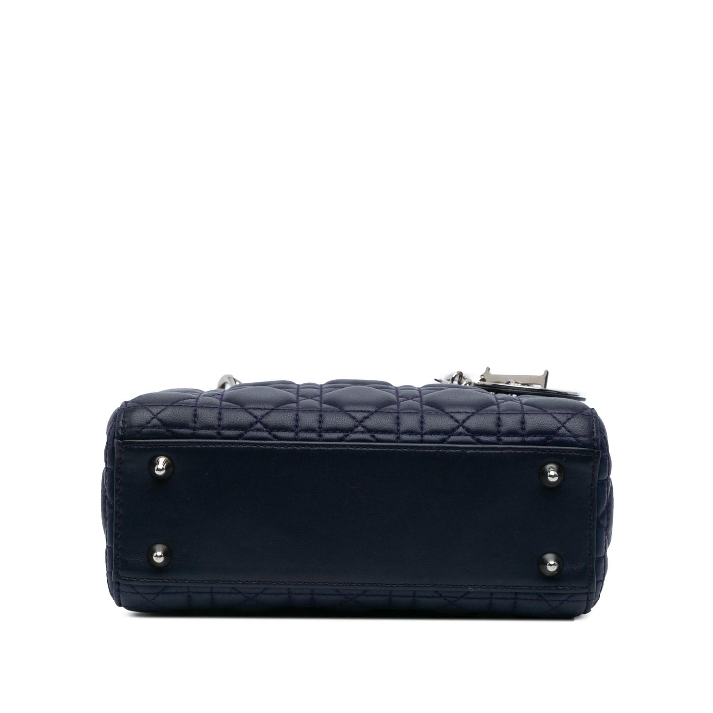 Dior Cannage My Abc Lady Satchel Bag Lambskin Small