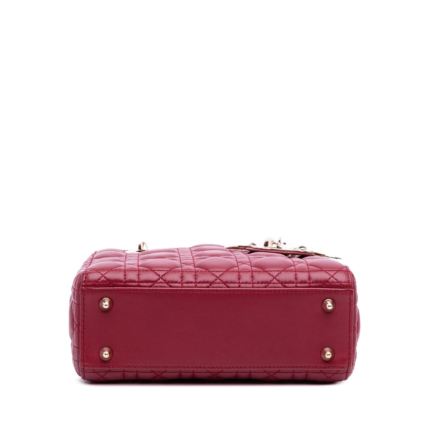 Dior Cannage My Abc Lady Satchel Bag Lambskin Small Lady Dior 8