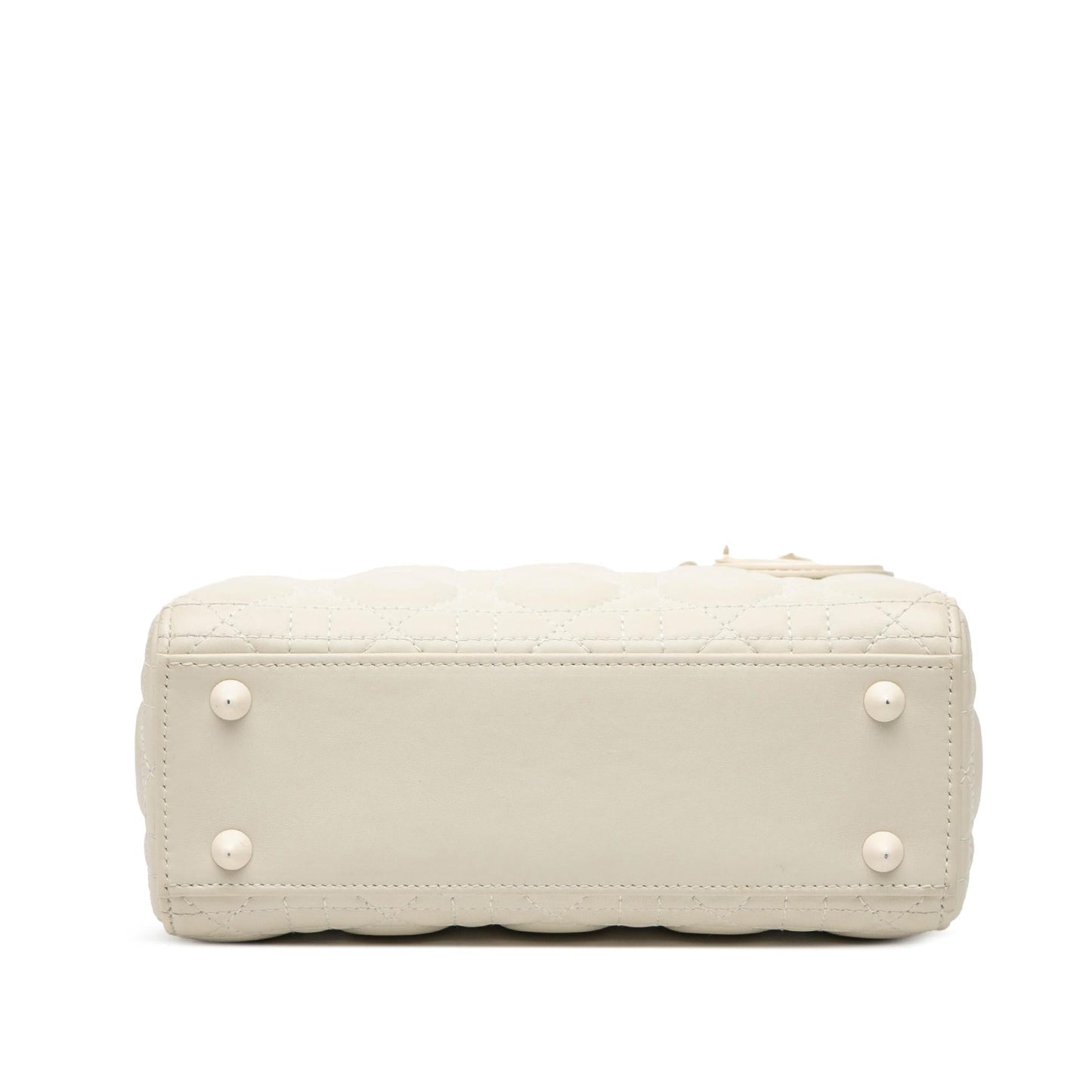 Dior Ultra Matte Calfskin Cannage My Abc Lady Satchel Small Satchel Bag
