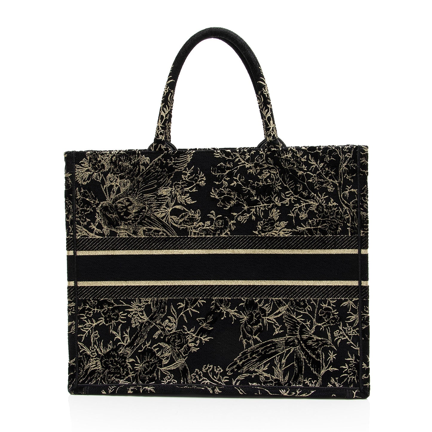 Dior Velvet Jardin Hiver Book Tote Shf 6Hqwxm Large Tote Bag