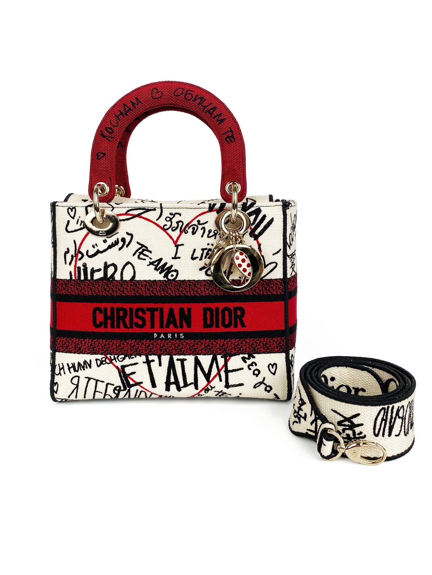 Dior Tote Bag Lady amour D'Lite Bag Shoulder Bag