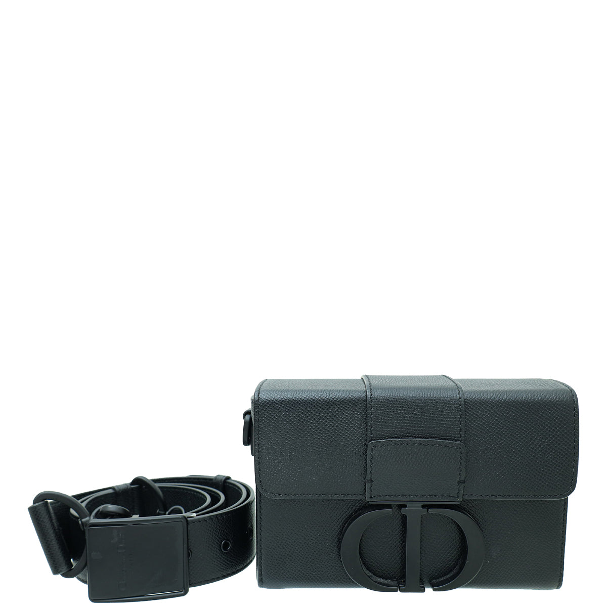 Dior Handbag Christian 30 Montaigne Box Bag Black Shoulder Bag