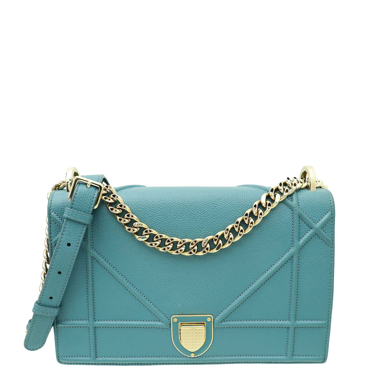 Dior Handbag Christian Grey ama Bag Blue Gray Medium Shoulder Bag